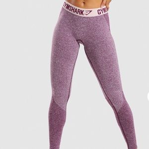 Gymshark burgundy Flex leggings.